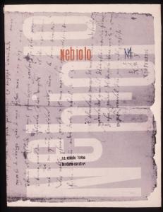 XVI Triennale - Secondo ciclo - La sistemazione del design - Lo studio Boggeri - Progetto di copertina per una pubblicazione Nebiolo