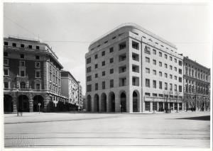 XVI Triennale - Secondo ciclo - Catasto del disegno - Umberto Nordio. Architettura a Trieste 1926-1943 - Palazzo Ras in piazza Oberdan a Trieste
