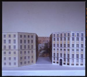 XVII Triennale - Le città del mondo e il futuro delle metropoli - Oltre la città la metropoli - Architettura (il progetto fra composizione e frammento) - Modello in scala
