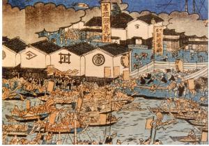 XVII Triennale - Le città del mondo e il futuro delle metropoli - Partecipazioni internazionali - Sezione Giappone - Dipinto