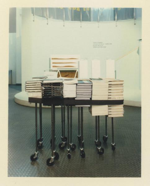 XIX Triennale - I racconti dell'Abitare - Libreria d'affezione di Predrag Matvejevic, progetto di Antonia Astori