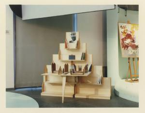 XIX Triennale - I racconti dell'Abitare - Libreria d'affezione di Jeffrey Andrew Barash, progetto di Ugo La Pietra