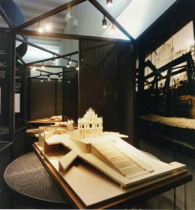 XIX Triennale - Le partecipazioni internazionali - L'architettura della città - Portogallo - Modello in scala per il museo delle rovine di San Paolo a Macao