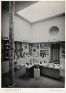 V Triennale - Arti decorative e industriali - Ceramiche - Scomparto della "Casa dell'Arte" di Albissola