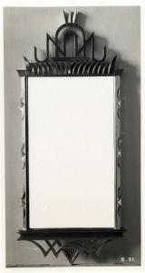 IV Triennale - Galleria degli specchi - Specchio con cornice metallica