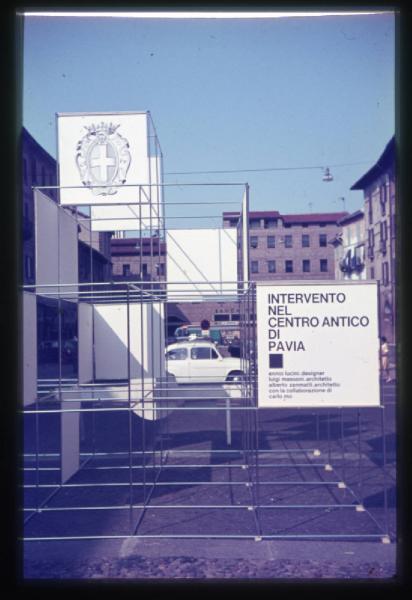 XIV Triennale - Interventi nel centro storico di Pavia