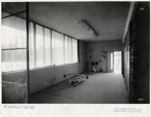 V Triennale - Mostra dell'abitazione - Casa dell'aviatore di Cesare Scoccimarro, Pietro Zanini, Ermes Midena - Palestra