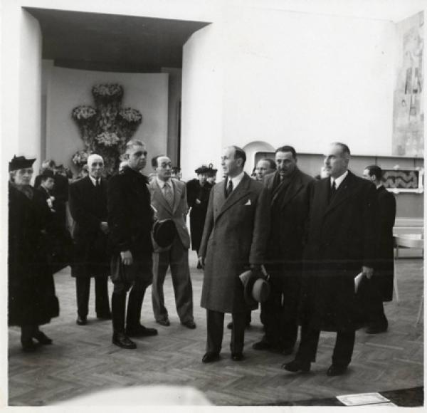 VII Triennale - Visita di Dino Alfieri - Carlo Alberto Felice