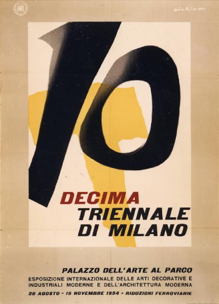 X Triennale - Manifesto ufficiale - Enrico Ciuti - Marco Del Corno