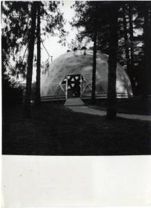 X Triennale - Parco Sempione - Partecipazione statunitense. Abitazione a cupola geodetica Füller - Roberto Mango