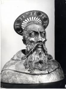 XI Triennale - Mostra di museologia - Busto Reliquiario di Sant'Ottaviano in argento e oro del XV sec