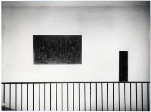 XI Triennale - Ambienti di rappresentanza-Relazione fra le arti - Particolare della parete dello scalone