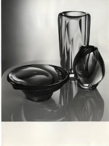 XI Triennale - Sezione della Cecoslovacchia - Ciotole e vasi in vetro