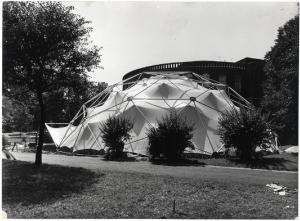 XI Triennale - Parco Sempione - Stati Uniti d'America - Cupola geodetica di Füller