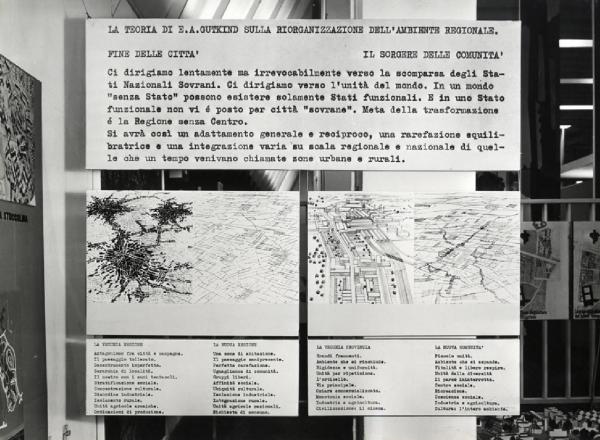 IX Triennale - Urbanistica - Giovanni Astengo - Egidio Bonfanti