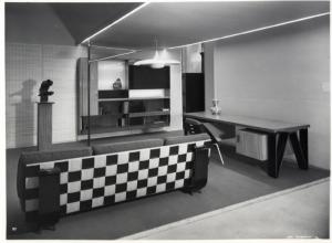 IX Triennale - Arredamento e mobili isolati - Arredamenti composti - Studio nella casa - Giuseppe R. Gibelli