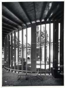 IX Triennale - Sezioni estere - Padiglione USA nel parco Sempione - B.B.P.R. - Prima mostra temporanea: Mostra di oggetti per la casa (o Mostra Oggetti d'uso)
