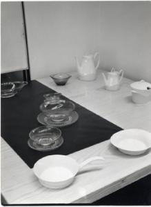 XII Triennale - Sezione della Cecoslovacchia - Servizio da tavola in vetro e ceramica
