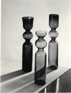 XII Triennale - Sezione della Cecoslovacchia - Vasi in vetro - Renè Roubicek