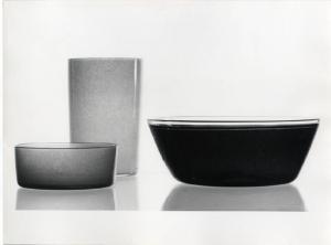 XII Triennale - Sezione della Norvegia - Ciotole e vaso in vetro - Willy Johansson
