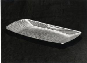 XII Triennale - Sezione della Norvegia - Vassoio in argento smaltato - Grete e Arne Korsmo