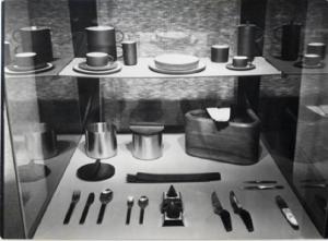 XII Triennale - Sezione dell'Austria - Servizi da tavola in metallo e ceramica