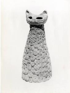 XII Triennale - Sezione della Germania - Gatto in ceramica della Werkakademie Kassel