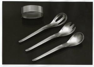 XII Triennale - Mostra internazionale del vetro e dell'acciaio - Posate in metallo - Carl Pott