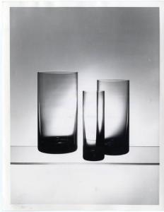 XII Triennale - Mostra internazionale del vetro e dell'acciaio - Vasi cilindrici in vetro - Ronald Stennett-Willson