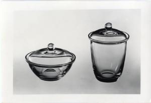 XII Triennale - Mostra internazionale del vetro e dell'acciaio - Contenitori in vetro