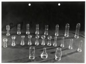 XII Triennale - Mostra internazionale del vetro e dell'acciaio - Bulbi in vetro trasparente