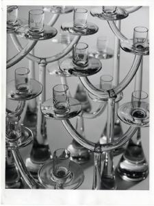 XII Triennale - Mostra internazionale del vetro e dell'acciaio - Candelabri in vetro