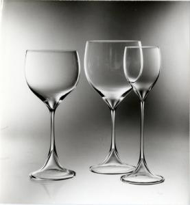 XII Triennale - Mostra internazionale del vetro e dell'acciaio - Calici in vetro - Lundin Ingeborg
