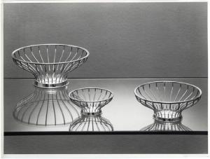 XII Triennale - Mostra internazionale del vetro e dell'acciaio - Portafrutta o Portapane