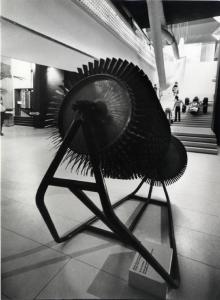 XIV Triennale - Mostra del grande numero - Introduzione - Rassegna del prodotto individuale ad alto livello tecnologico - Rotore di turbina Fiat per motore di aviogetto