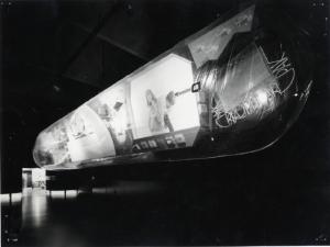 XIV Triennale - Mutazioni dell'ambiente fisico all'epoca del "grande numero" - Tubo in plastica Milanogram - Gruppo Archigram
