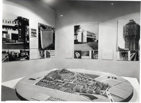 XV Triennale - Architettura-città, Mostra internazionale d'architettura - Omaggio a tre architetti - Modello in scala del QT8