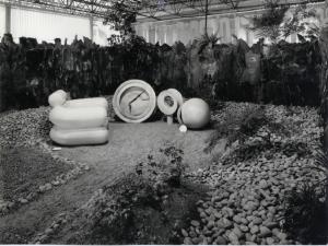 XIV Triennale - Padiglione nel Parco Sempione - Espressioni e produzioni italiane - Prima zona - Giardino artificiale - Piero Porcinai