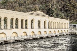 Somma Lombardo - Canale Villoresi - Opere di presa del Panperduto - Edificio di presa