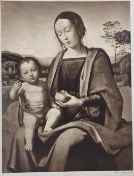 Albertinelli, Mariotto - Madonna con Bambino detta Madonna della melagrana - Dipinto