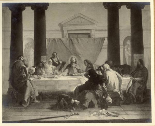 Tiepolo, Giovanni Battista - L'Ultima Cena - Dipinto - Olio su tela - Parigi - Louvre