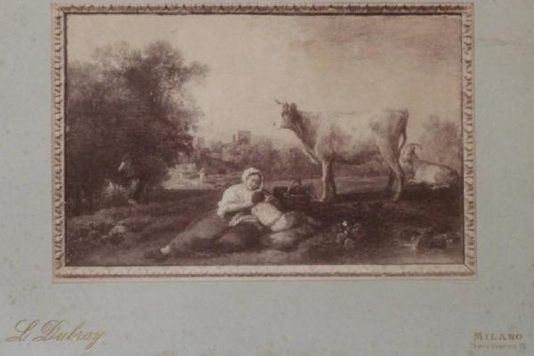 Zuccarelli, Francesco (attr.) - Scena campestre - Dipinto - Olio su tela
