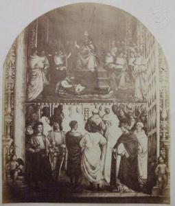Pinturicchio - Canonizzazione di santa Caterina - Affresco - Siena - Duomo - Libreria Piccolomini