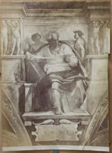 Buonarroti, Michelangelo - Profeta Gioele - Affresco - Città del Vaticano - Cappella Sistina