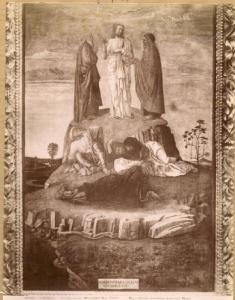 Bellini, Giovanni - La Trasfigurazione - Dipinto - Tempera su tavola - Venezia - Museo Correr