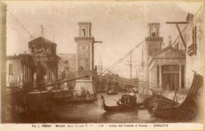 Canaletto - Il Ponte dell' Arsenale - Dipinto - Olio su tela