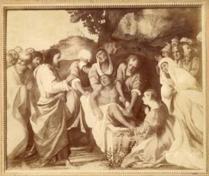 Palma il Vecchio - Resurrezione di Lazzaro - Dipinto - Olio su tavola - Bergamo - Galleria Frizzoni