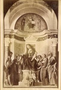 Cima da Conegliano - Vergine con Bambino e santi - Dipinto su tavola - Parma - Galleria Nazionale
