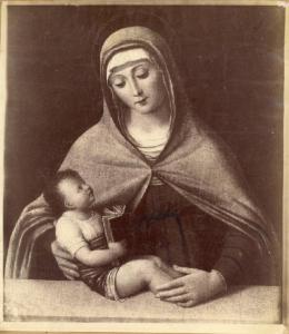 Solario, Andrea - Madonna con Bambino - Dipinto - Tempera su tavola - Milano - Museo Poldi Pezzoli