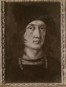 Durer Albrecht (attr.)- Ritratto di Enrico Bless - Dipinto su tavola - Firenze - Galleria Ferroni